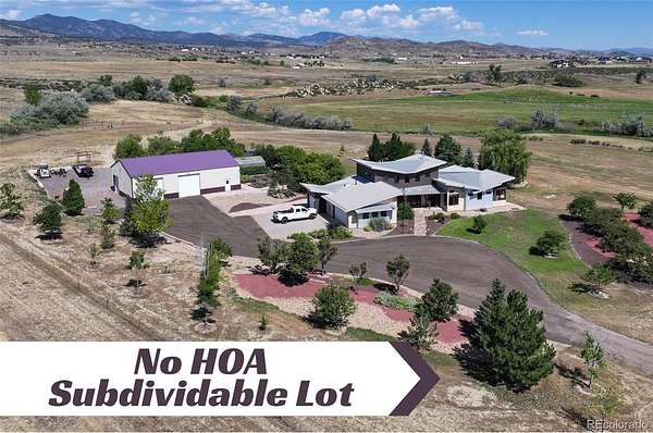35.4 Acres of Land with Home for Sale in Berthoud, Colorado