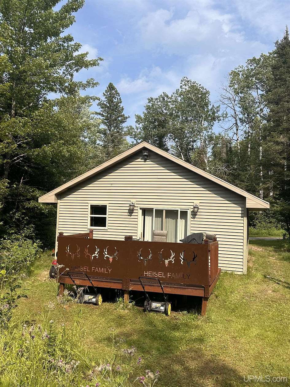 17.5 Acres of Recreational Land with Home for Sale in Homestead Town, Wisconsin