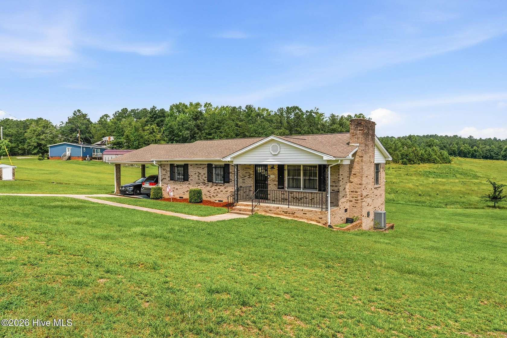 1.67 Acres of Land with Home for Sale in Rockingham, North Carolina