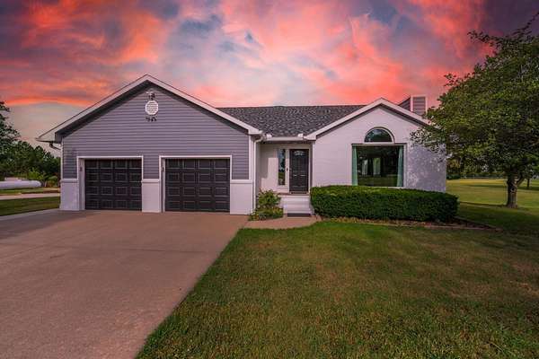 4.8 Acres of Land with Home for Sale in Wellington, Kansas