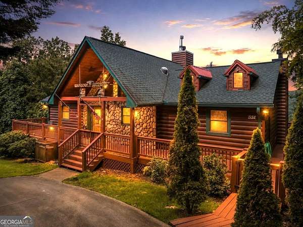 4 Acres of Land with Home for Sale in Ellijay, Georgia