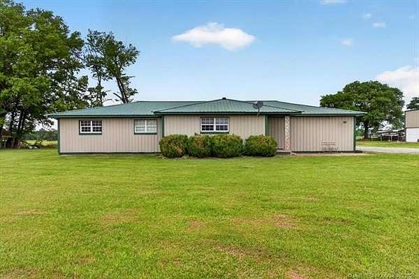 81.2 Acres of Agricultural Land with Home for Sale in McCurtain, Oklahoma