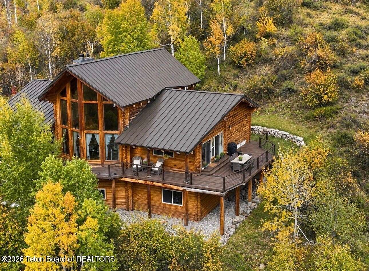 2.33 Acres of Land with Home for Sale in Star Valley Ranch, Wyoming