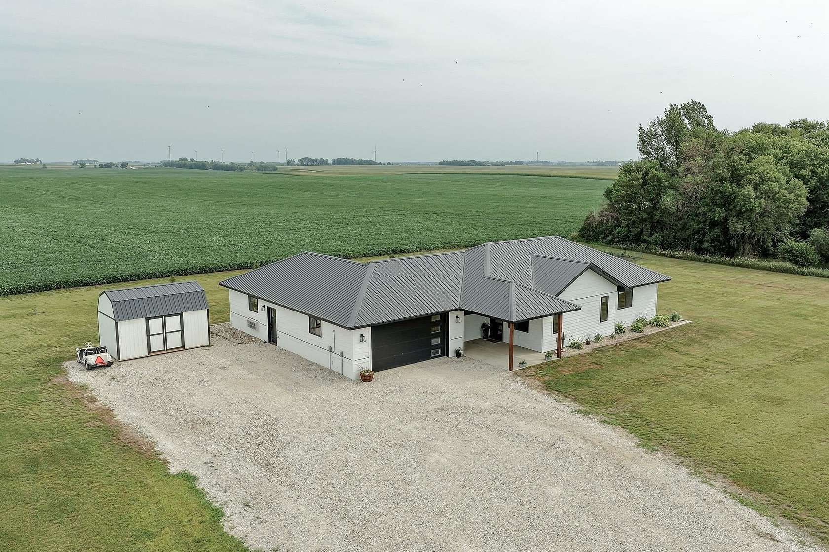 1.88 Acres of Land with Home for Sale in Spirit Lake, Iowa