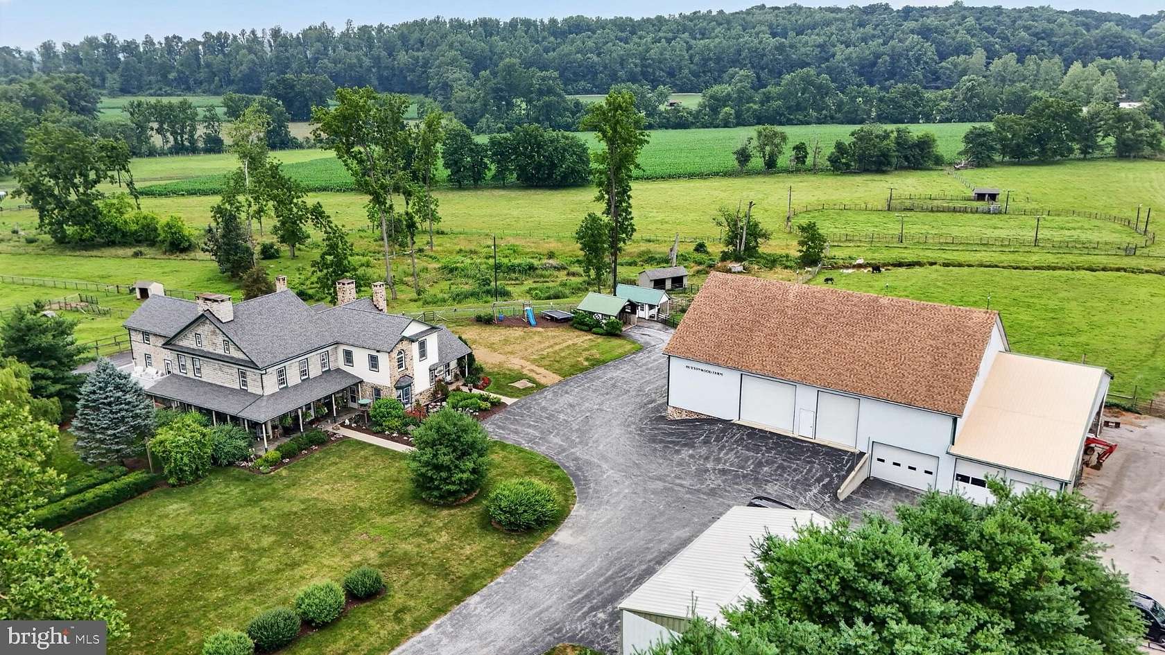 40.6 Acres of Agricultural Land with Home for Auction in Gap, Pennsylvania