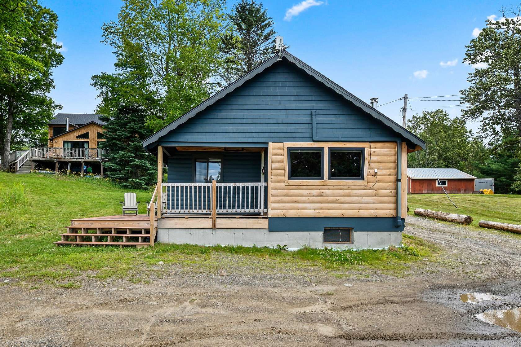 1.68 Acres of Land with Home for Sale in Rangeley, Maine