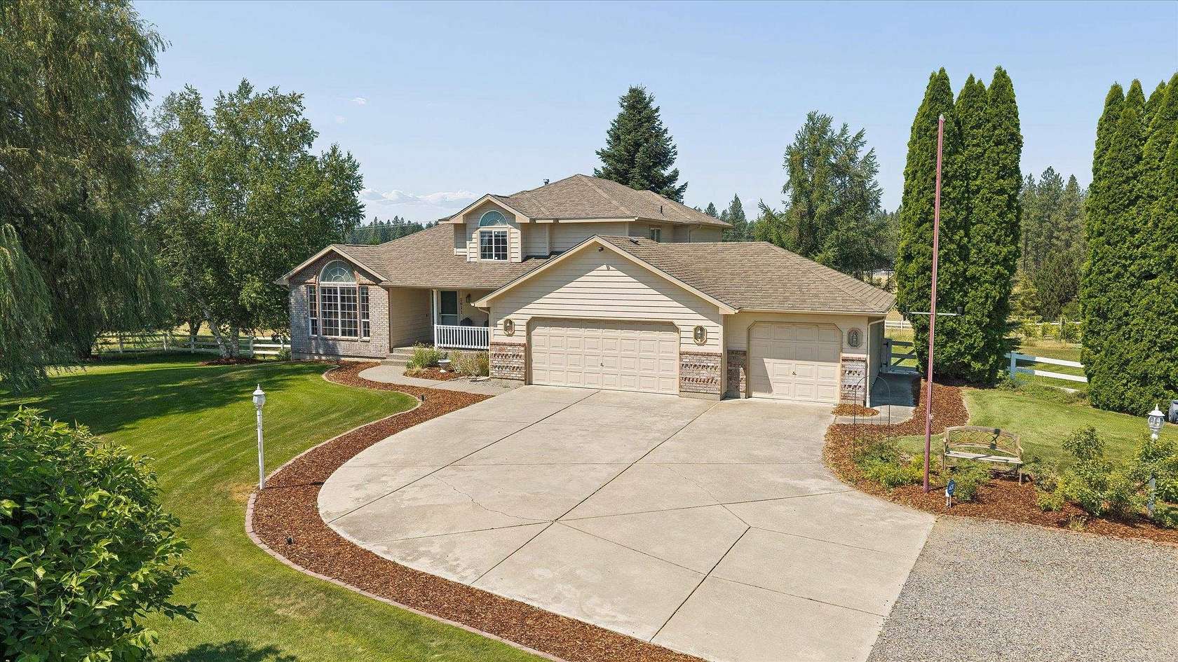 5 Acres of Land with Home for Sale in Mead, Washington