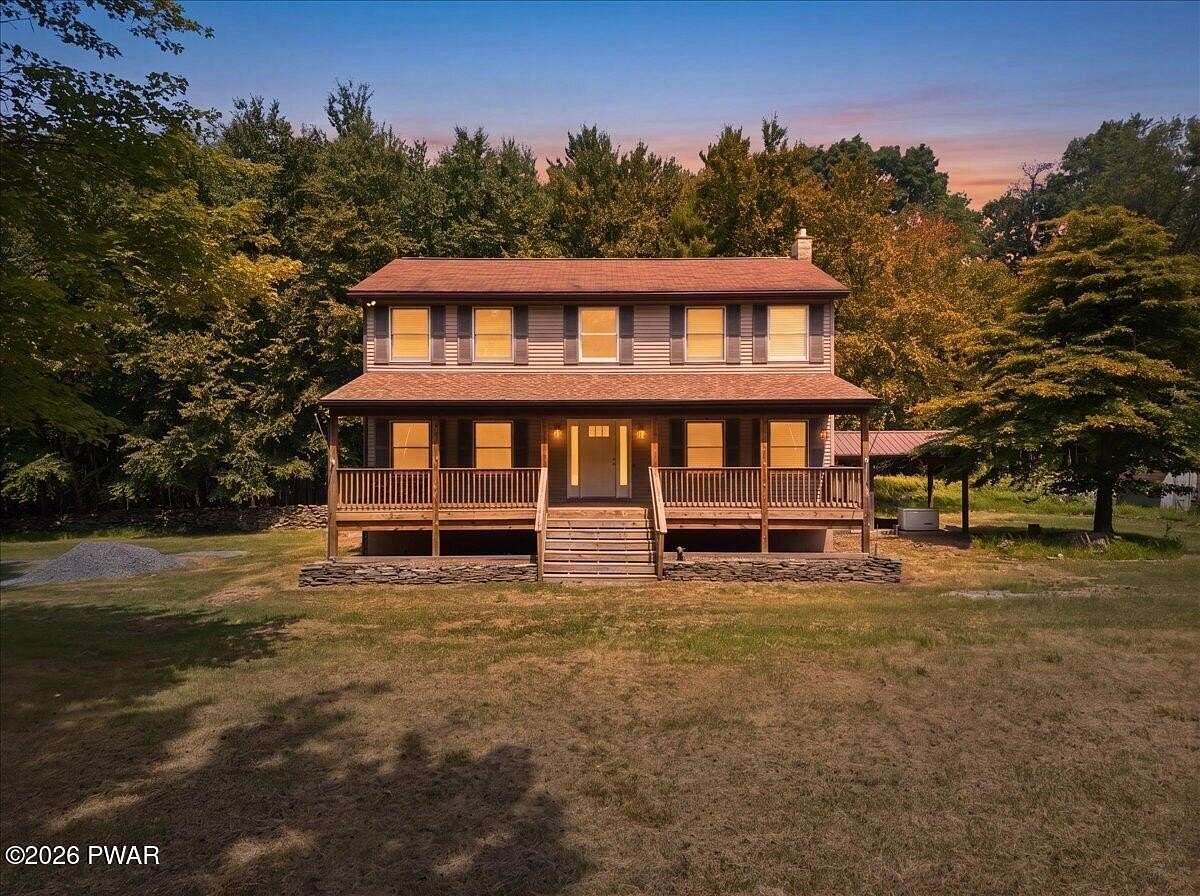 8.5 Acres of Land with Home for Sale in Hawley, Pennsylvania
