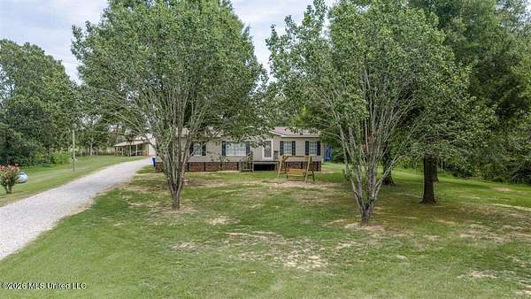 8.5 Acres of Land with Home for Sale in Sardis, Mississippi