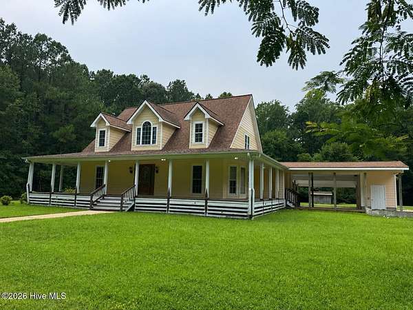 8 Acres of Land with Home for Lease in Merritt, North Carolina