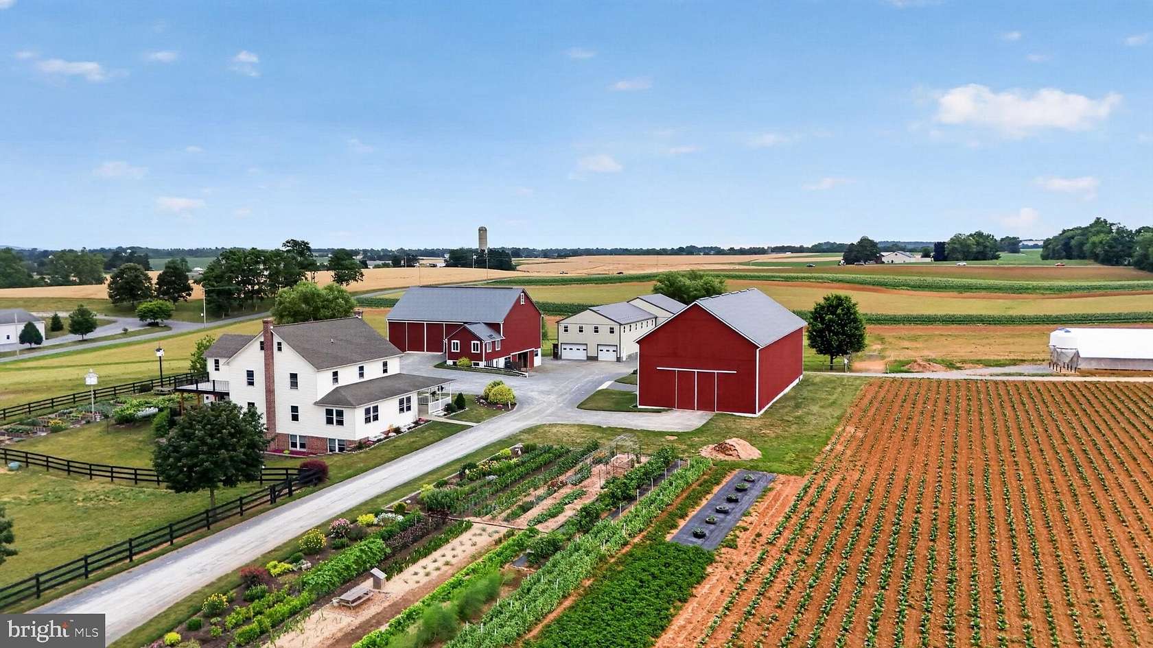 50 Acres of Agricultural Land with Home for Auction in Mount Joy, Pennsylvania