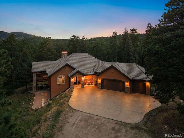 20 Acres of Recreational Land with Home for Sale in Indian Hills, Colorado