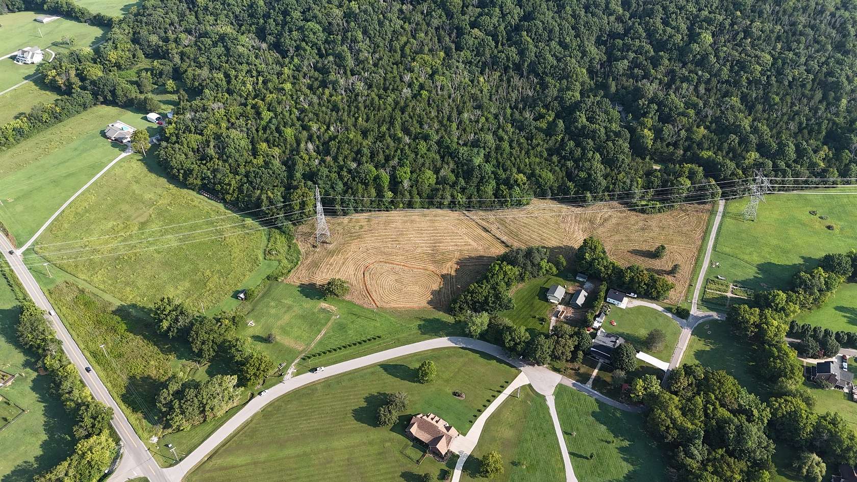 14.4 Acres of Land with Home for Sale in College Grove, Tennessee