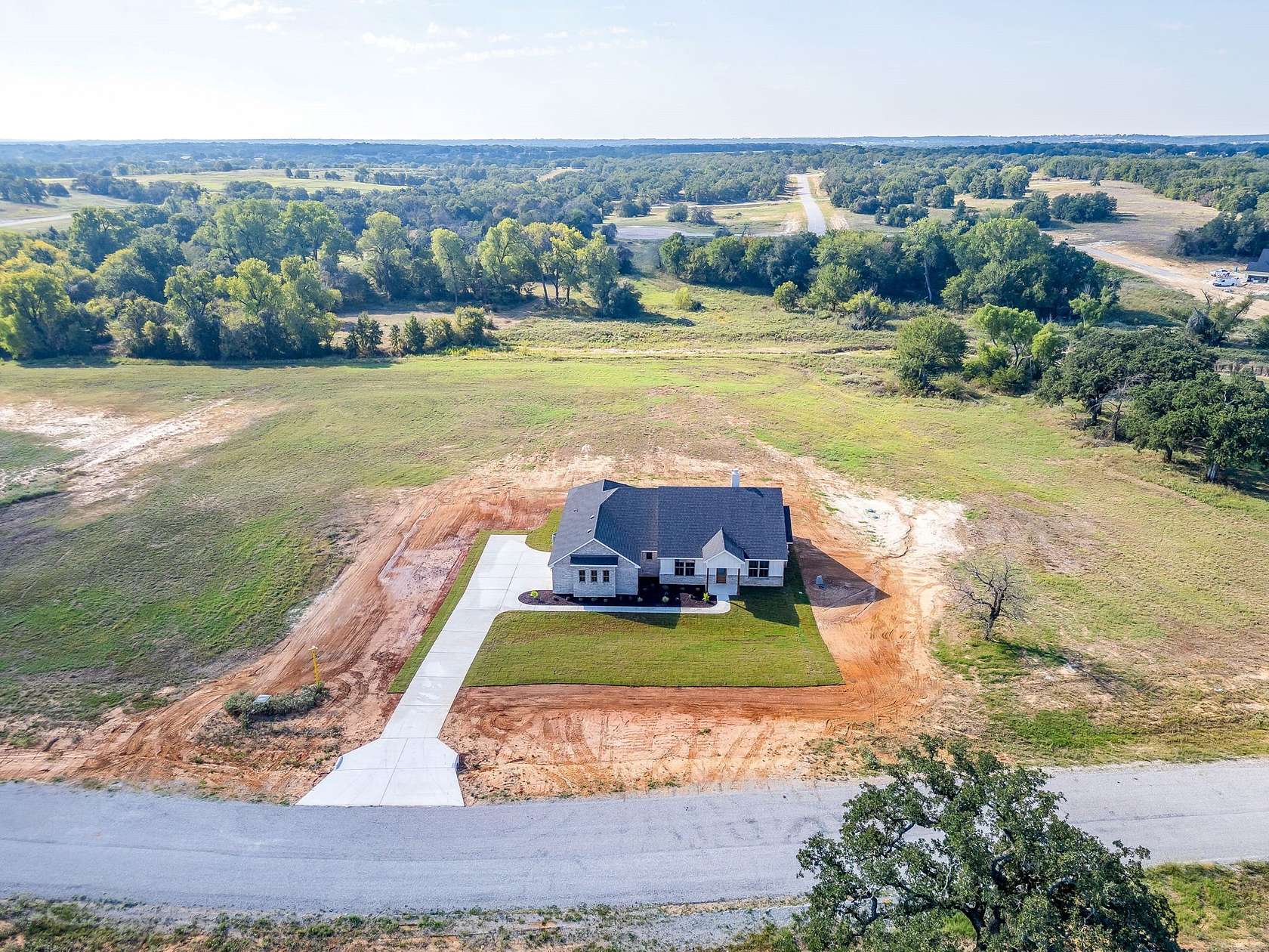 4 Acres of Land with Home for Sale in Poolville, Texas