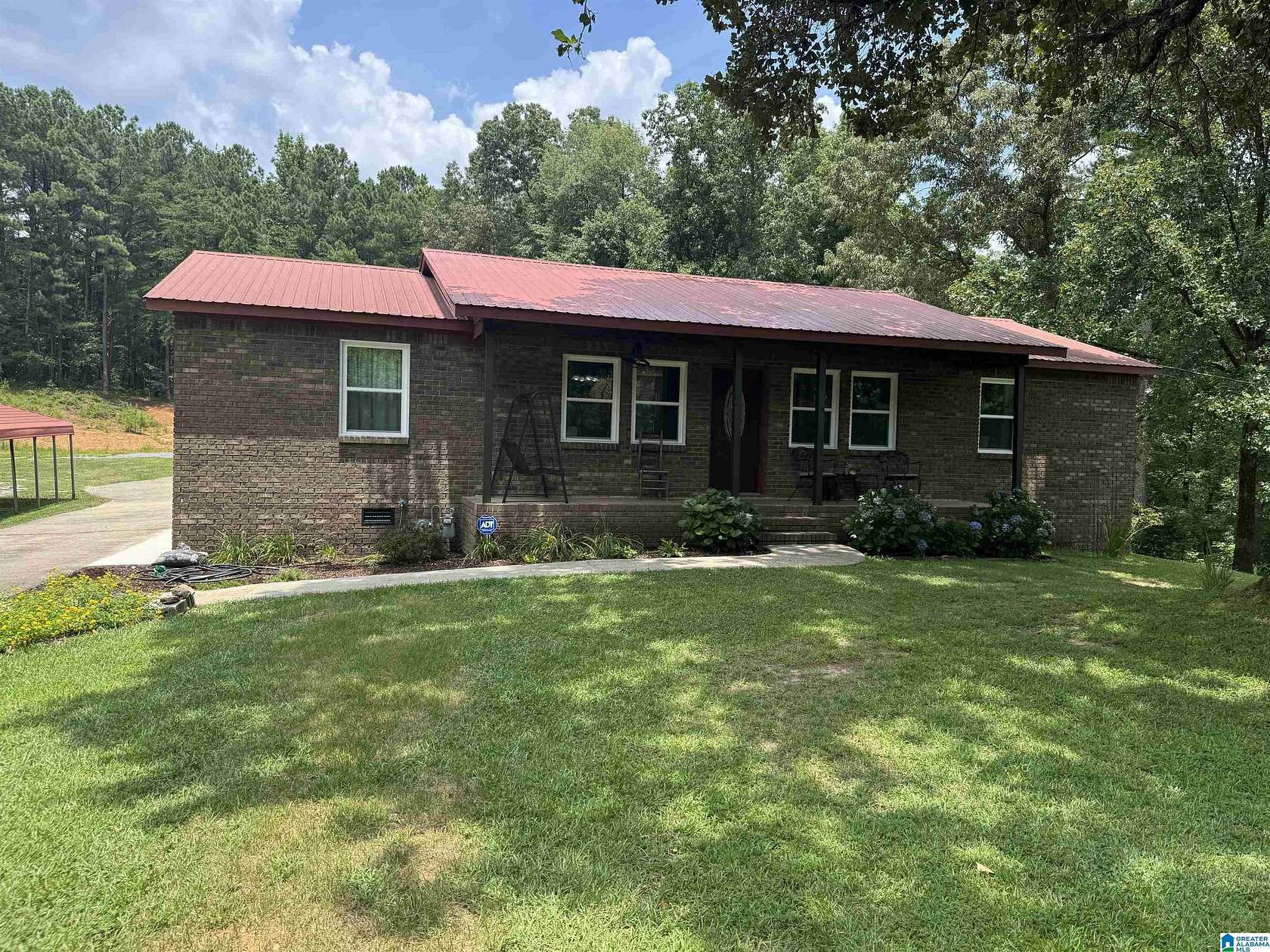 4.32 Acres of Land with Home for Sale in Morris, Alabama