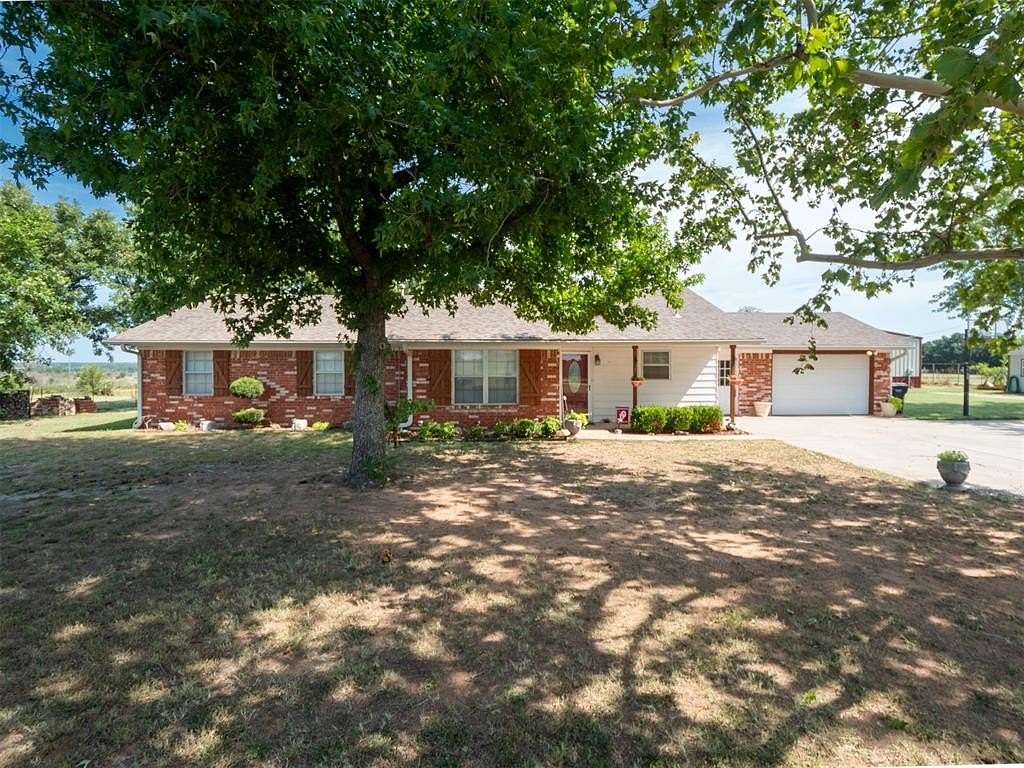 9.74 Acres of Land with Home for Sale in Shawnee, Oklahoma