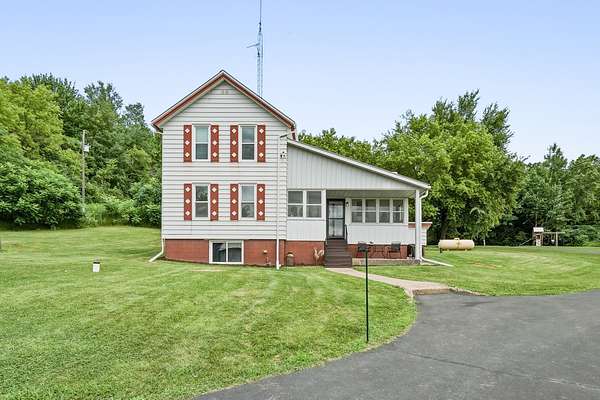 10.8 Acres of Land with Home for Sale in Chippewa Falls, Wisconsin