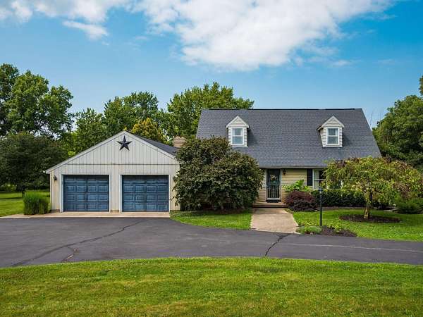 5 Acres of Land with Home for Sale in Plain City, Ohio