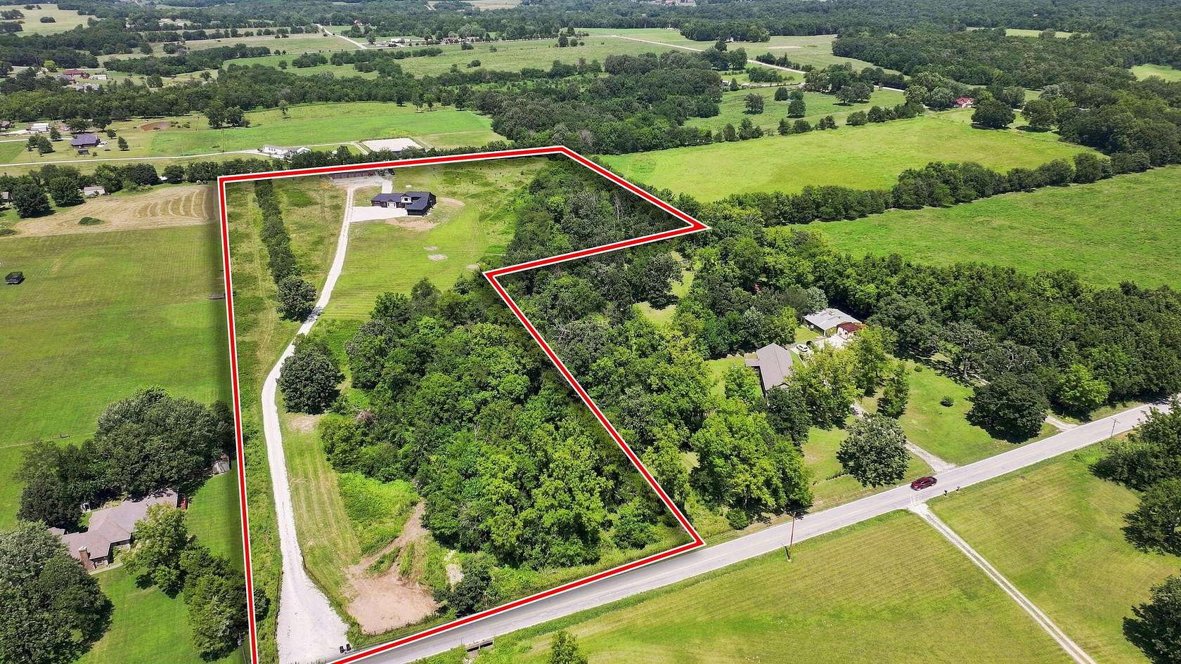15.1 Acres of Land with Home for Sale in Willard, Missouri