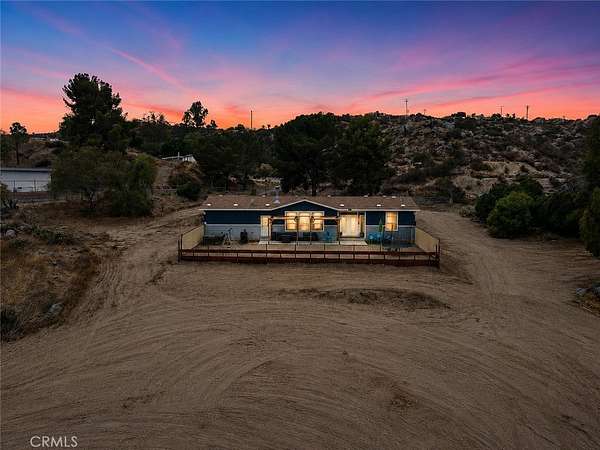 2 Acres of Land with Home for Sale in Nuevo, California