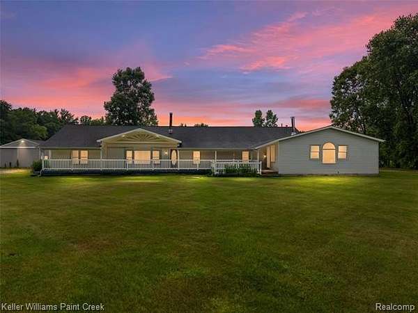 5.36 Acres of Land with Home for Sale in Wales Township, Michigan