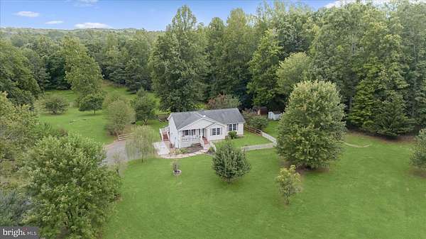 5.53 Acres of Land with Home for Sale in Rixeyville, Virginia