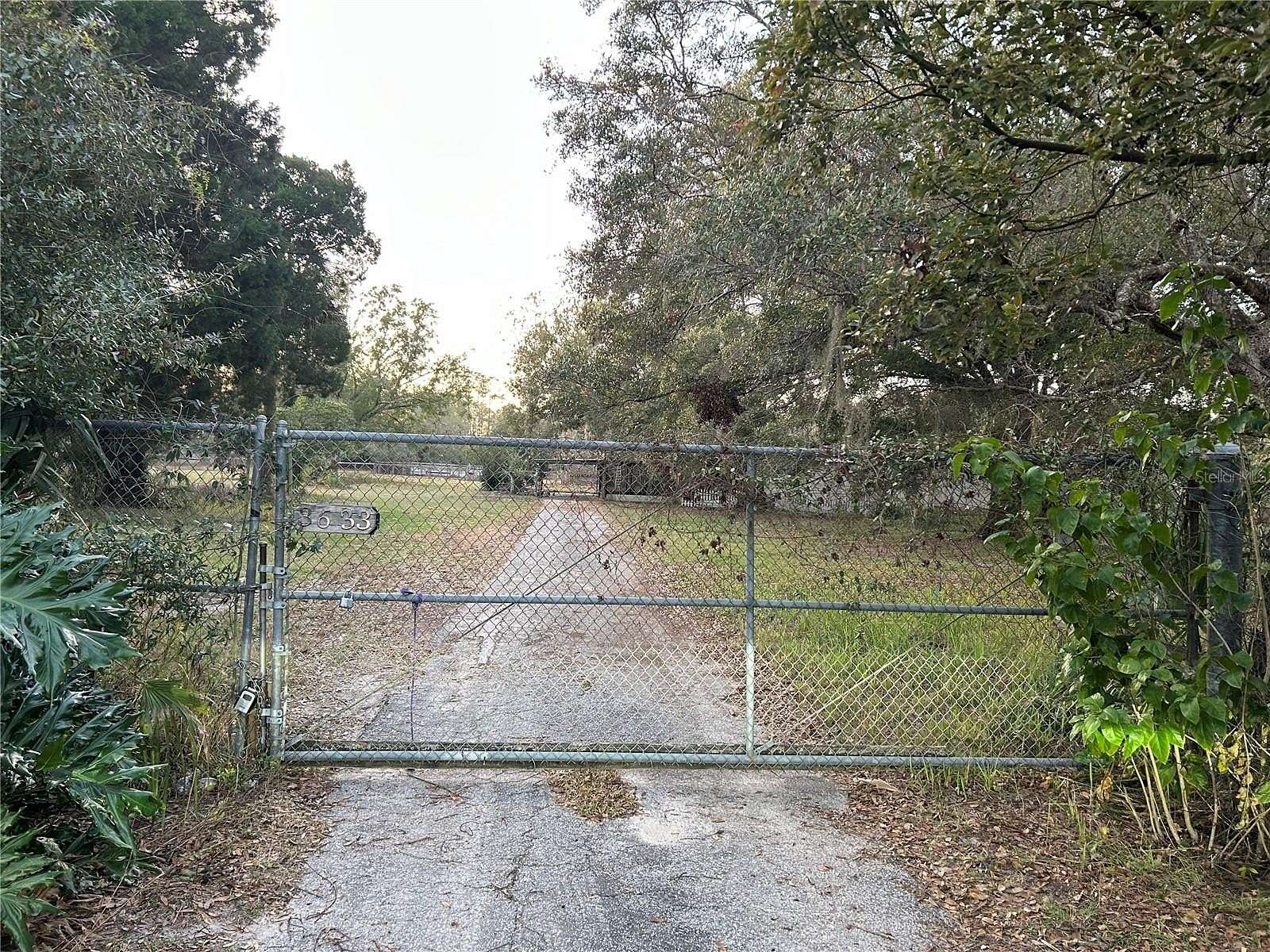 5 Acres of Land with Home for Sale in Wesley Chapel, Florida