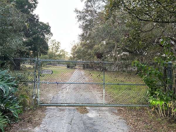 5 Acres of Land with Home for Sale in Wesley Chapel, Florida