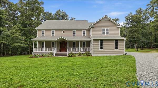 10 Acres of Land with Home for Sale in Powhatan, Virginia