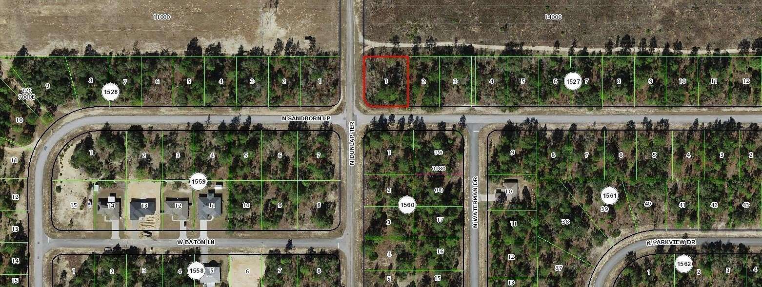 0.31 Acres of Residential Land for Sale in Dunnellon, Florida