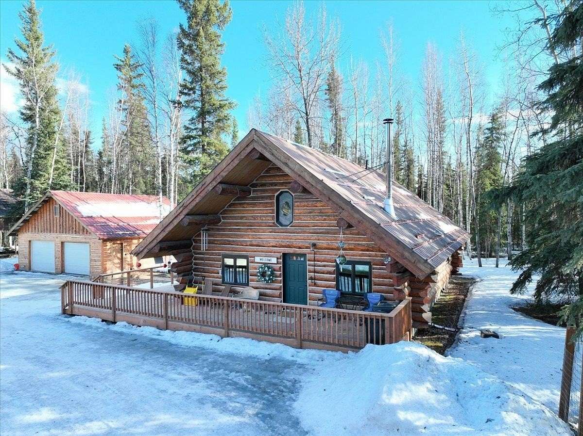 1.57 Acres of Land with Home for Sale in North Pole, Alaska
