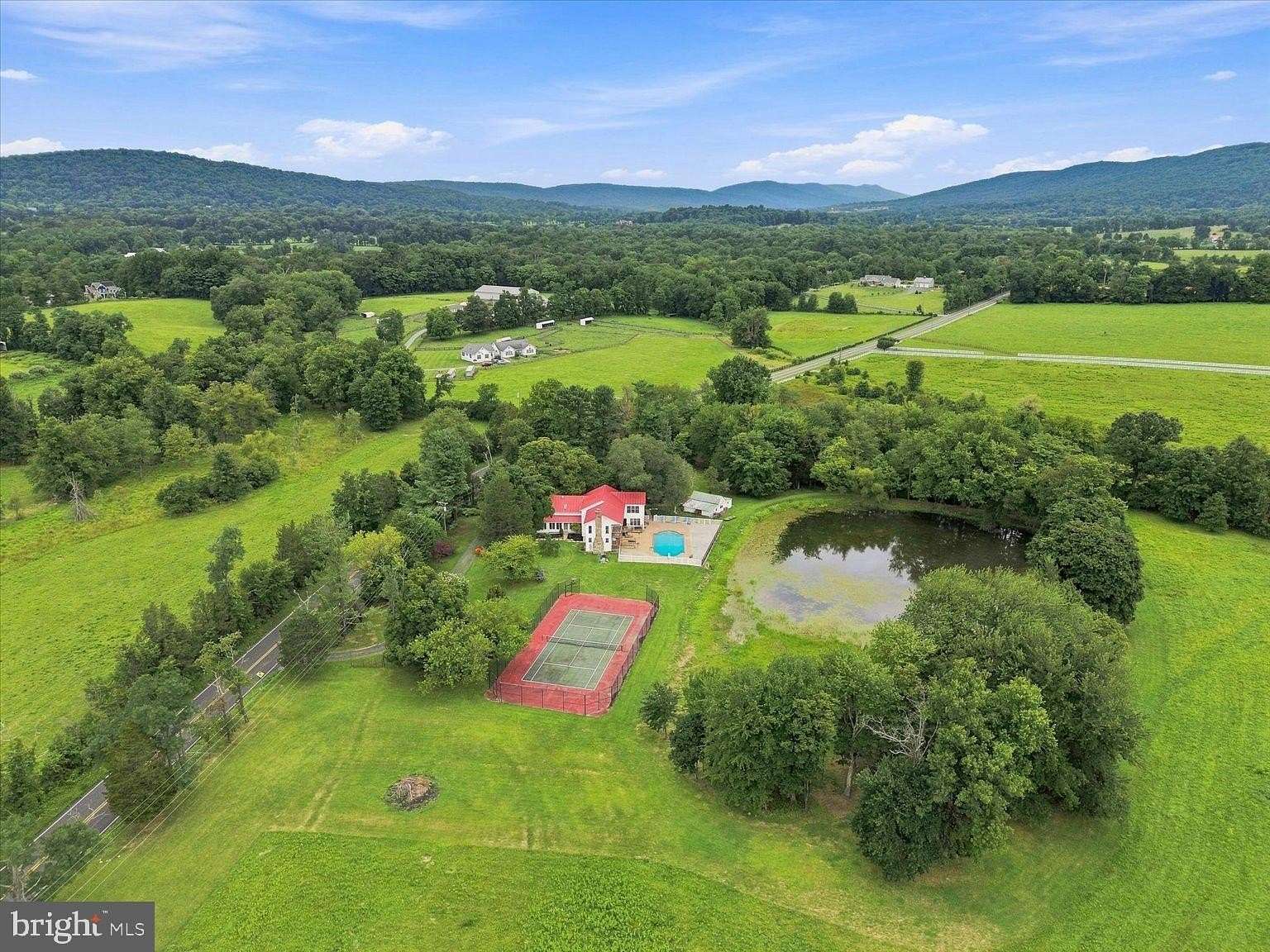 21.4 Acres of Land with Home for Sale in Hillsboro, Virginia