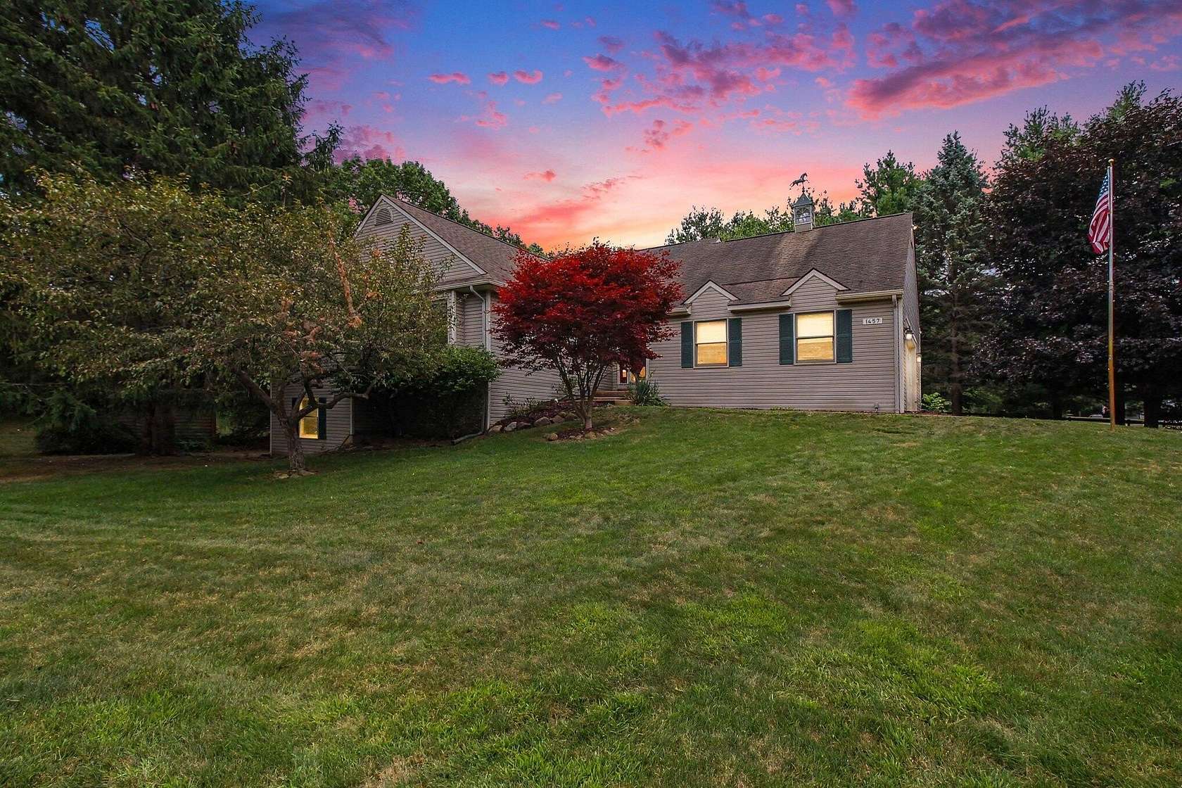 1.5 Acres of Land with Home for Sale in Milford, Michigan