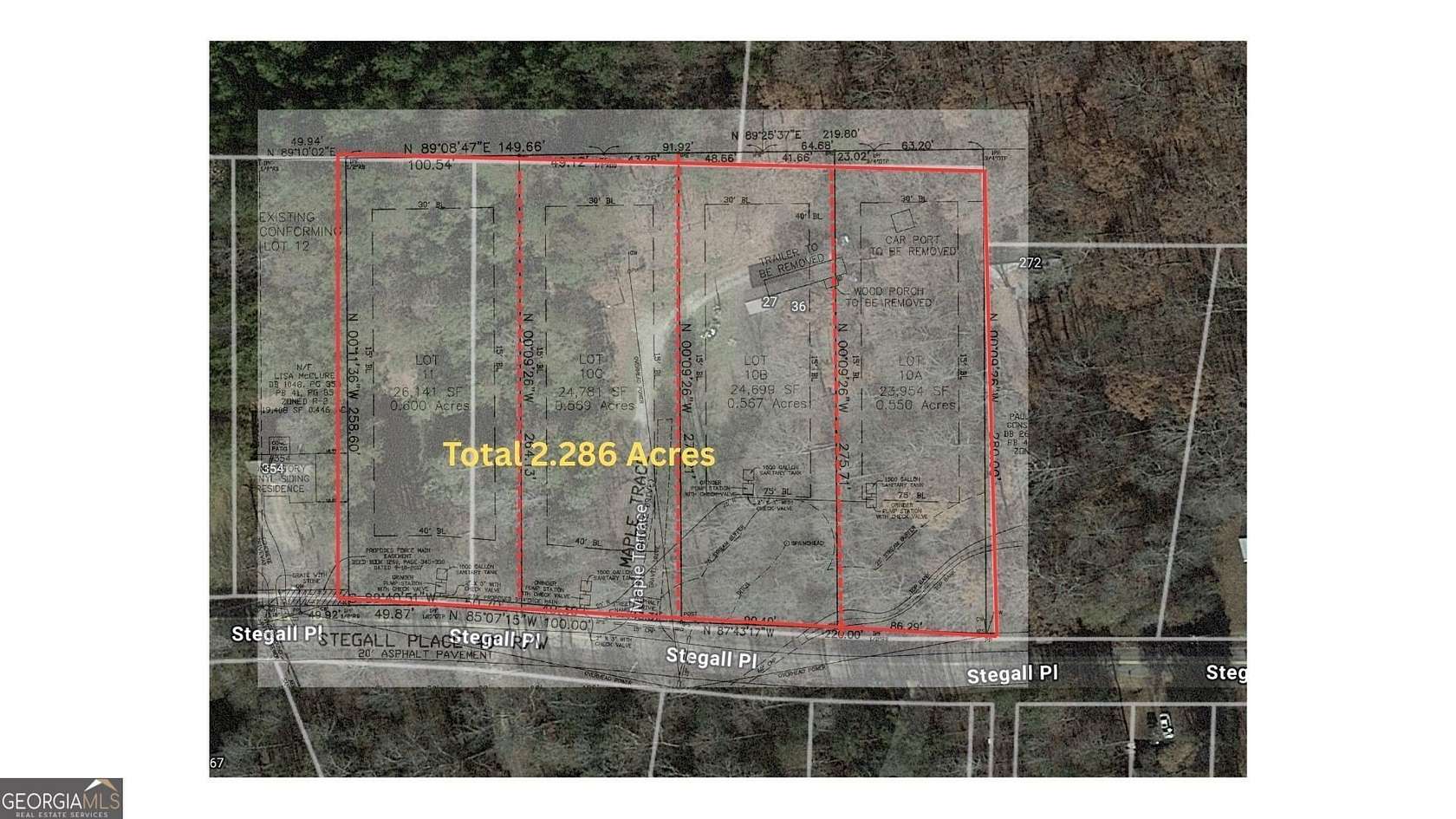 2.29 Acres of Residential Land for Sale in Dawsonville, Georgia