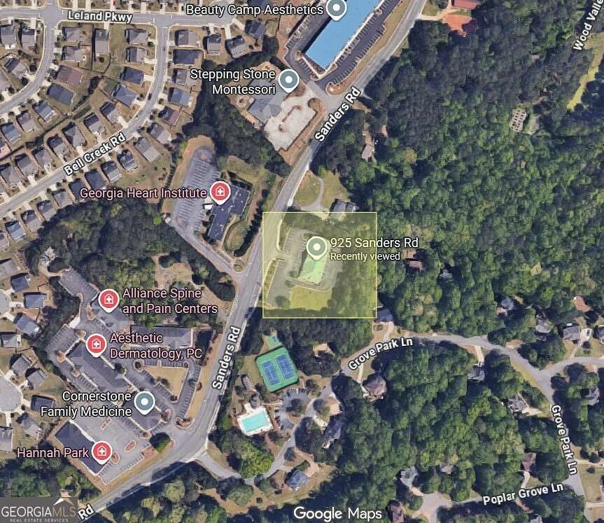 2.34 Acres of Improved Commercial Land for Lease in Cumming, Georgia