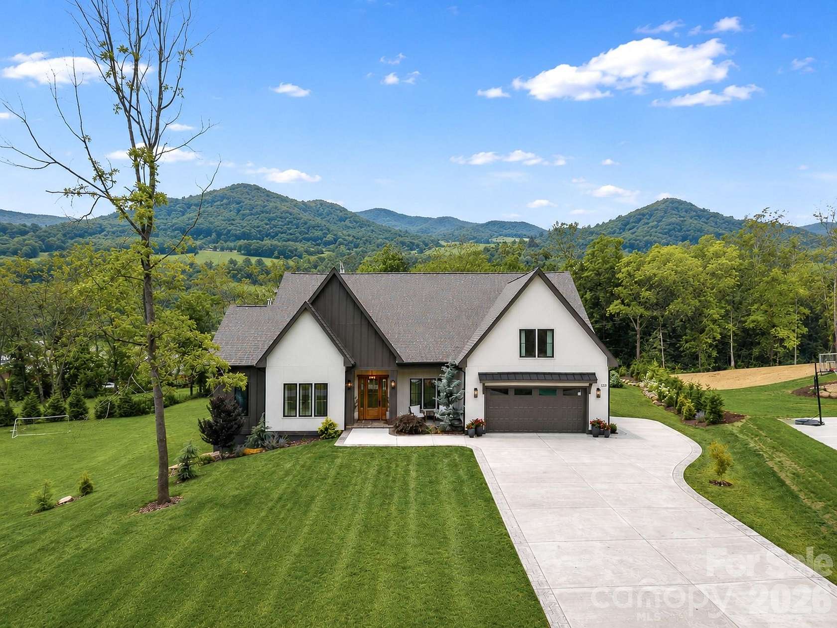 1.8 Acres of Land with Home for Sale in Fairview, North Carolina