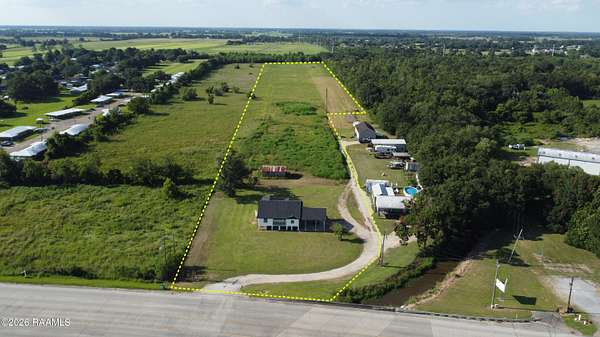 12 Acres of Land with Home for Sale in Erath, Louisiana