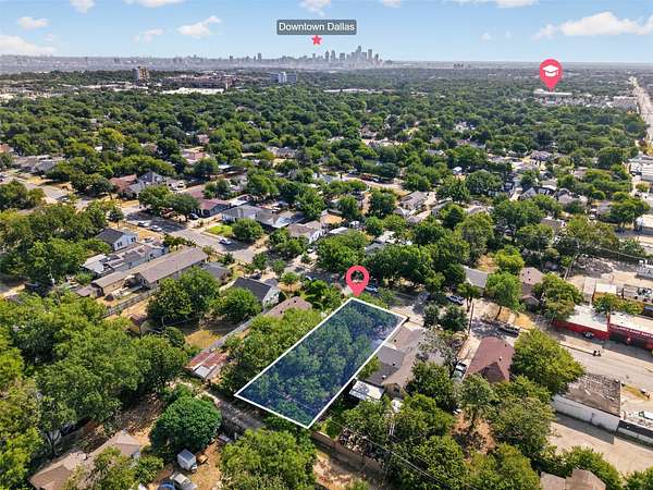 0.17 Acres of Residential Land for Sale in Dallas, Texas