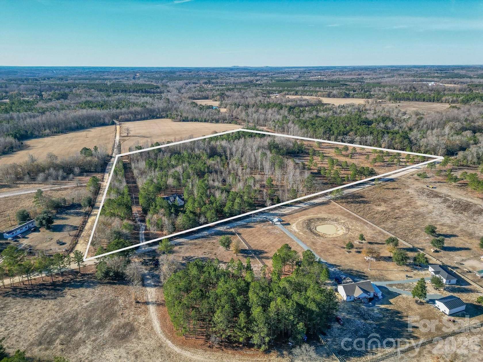 21.5 Acres of Improved Land for Sale in Pageland, South Carolina