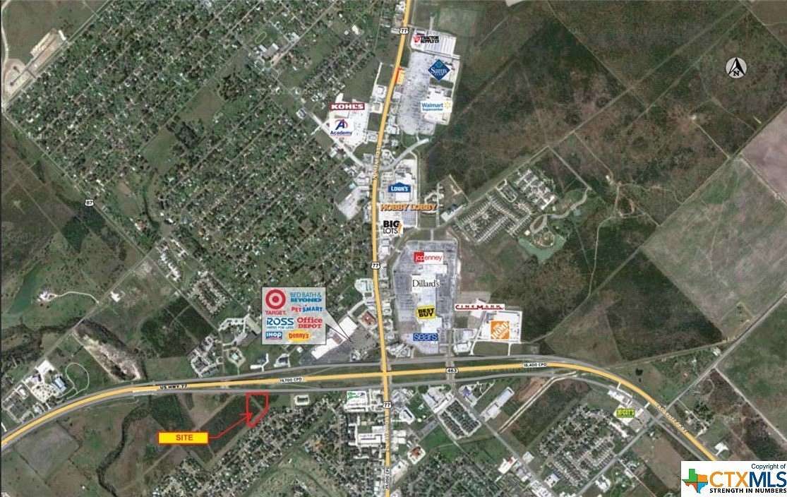 5.56 Acres of Commercial Land for Sale in Victoria, Texas