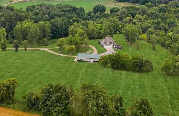 9.77 Acres of Land with Home for Sale in Clarksville, Michigan