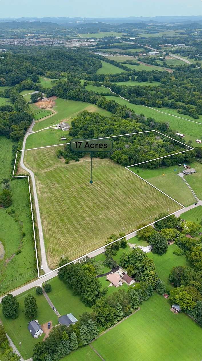17.1 Acres of Land for Sale in Thompson's Station, Tennessee