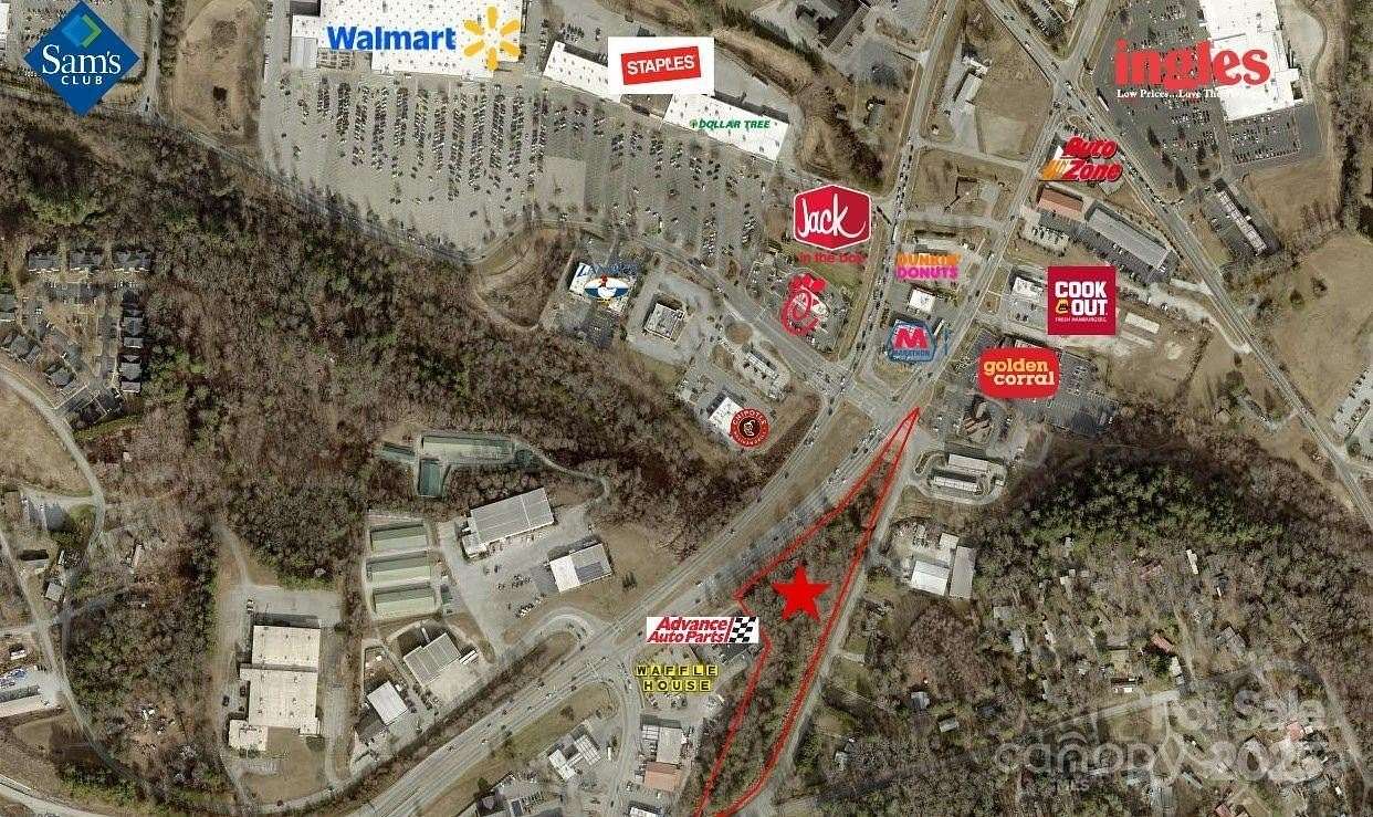 4 Acres of Mixed-Use Land for Sale in Hendersonville, North Carolina