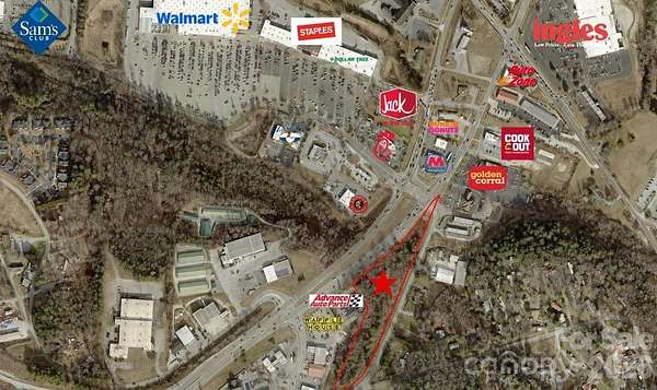 4 Acres of Mixed-Use Land for Sale in Hendersonville, North Carolina