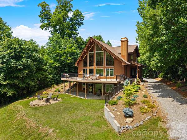 5.89 Acres of Land with Home for Sale in Hendersonville, North Carolina