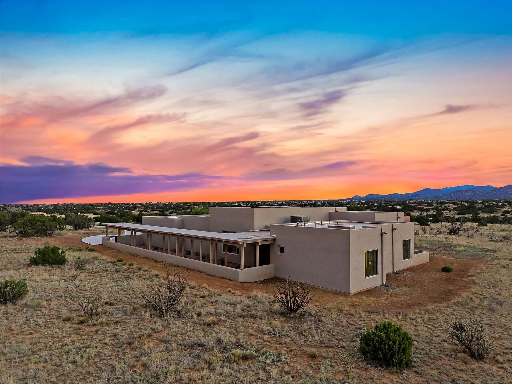 1.9 Acres of Land with Home for Sale in Eldorado at Santa Fe, New Mexico
