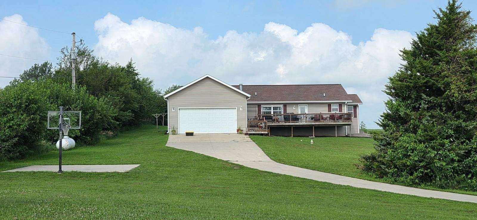 4.65 Acres of Land with Home for Sale in Maxwell, Iowa