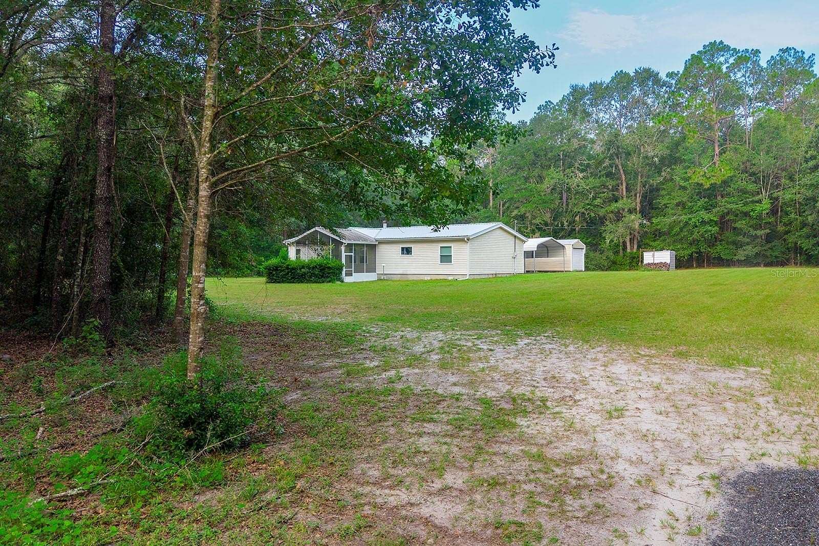5 Acres of Land with Home for Sale in Lake City, Florida