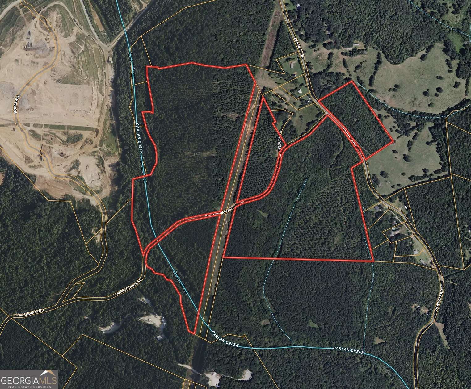91.2 Acres of Recreational Land for Sale in Homer, Georgia