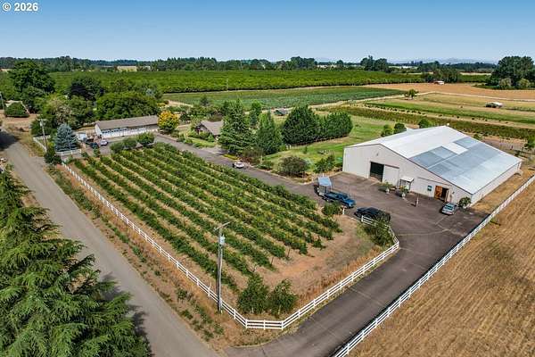 10 Acres of Land with Home for Sale in Corvallis, Oregon